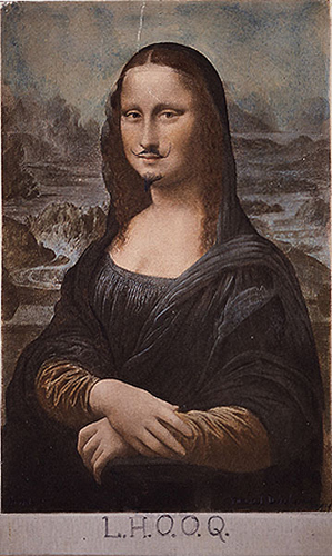 Mona Lisa podľa Duchampa