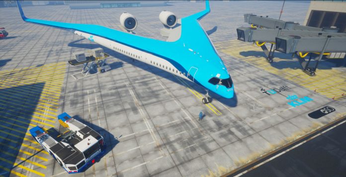 csm_KLM en TU Delft vliegen in een v om brandstof te besparen_6ad8b30349 Lietadlo budúcnosti