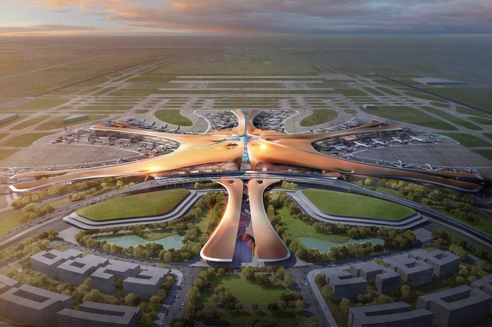 najväčšie letisko v Číne