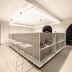 otvorený priestor a zázemie pre zamestnancov v reštaurácií OYSHI