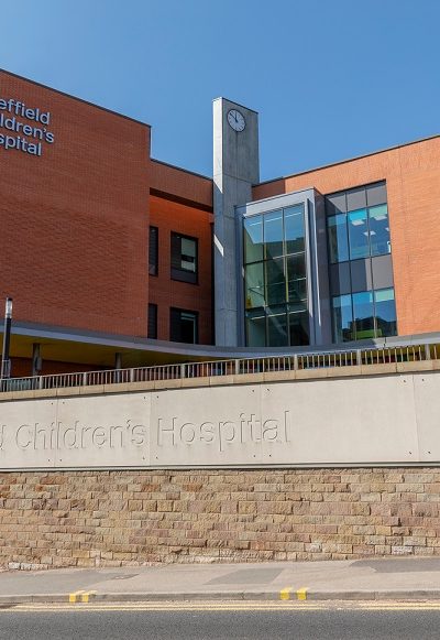 detská nemocnica v Sheffielde